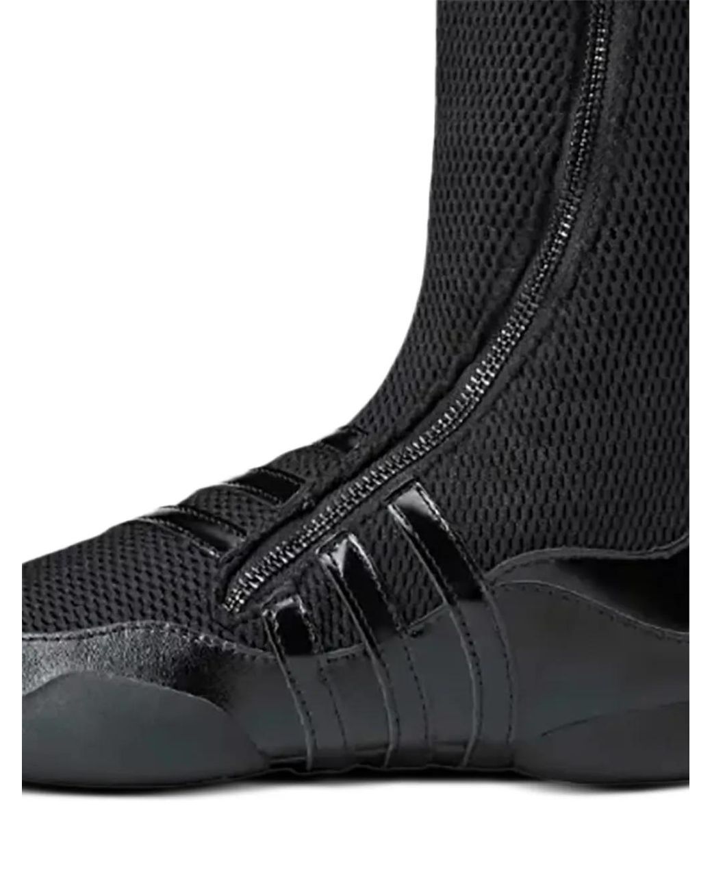 Adidas Black Miaou Zip Boots