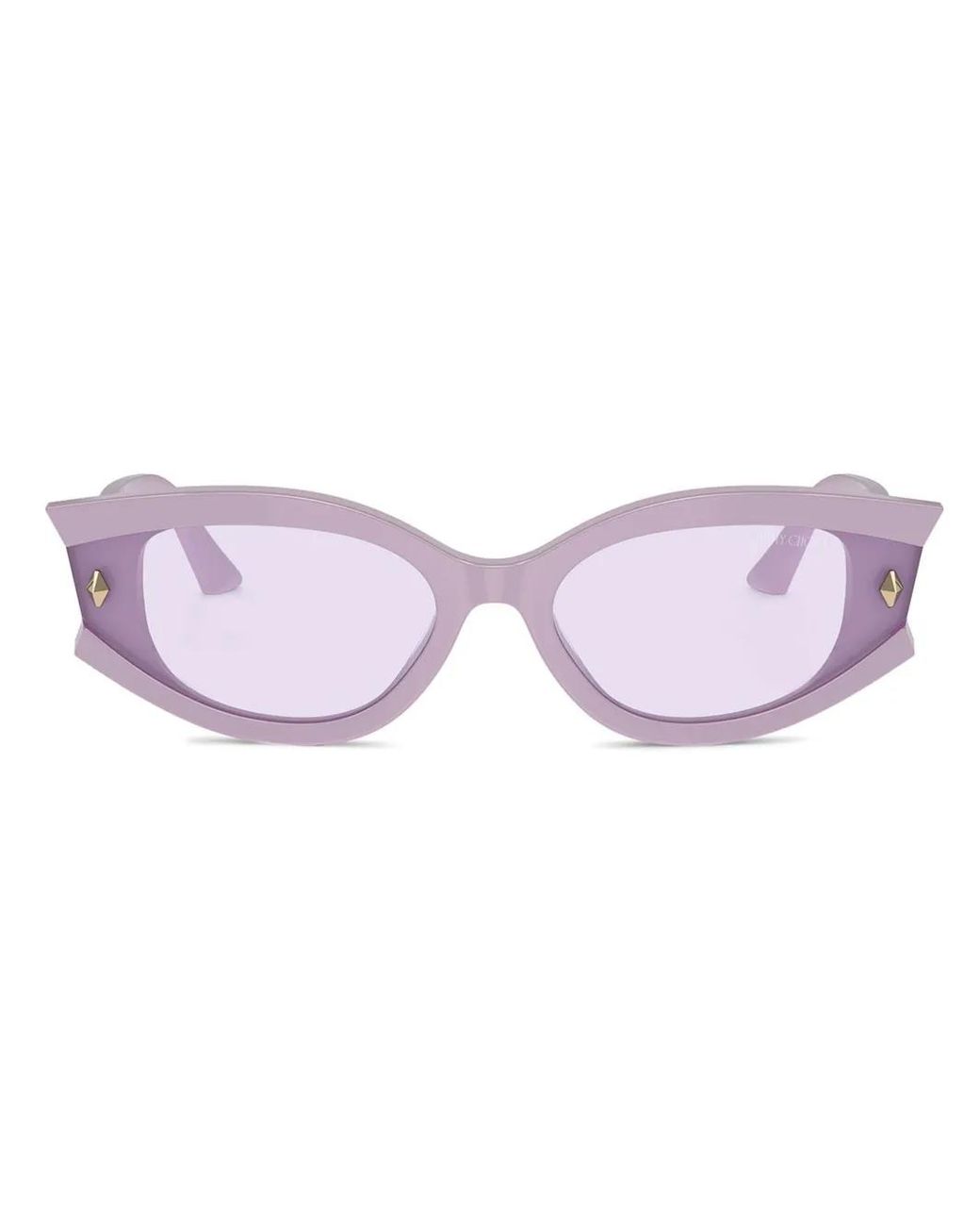Jimmy Choo Pink Cat Eye-Frame Sunglasses