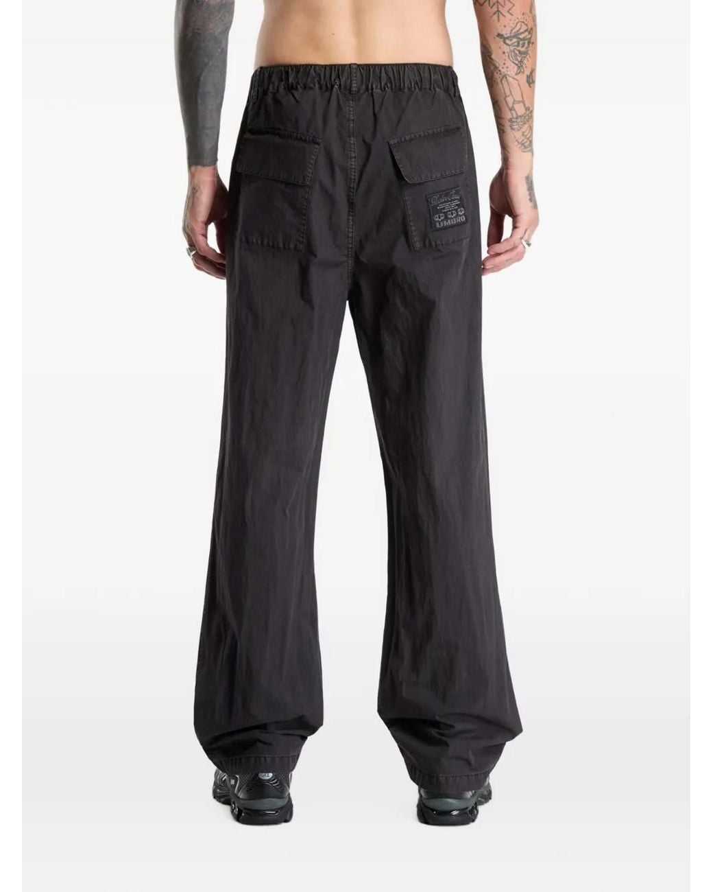 Umbro Black Midfield Track Pants for men