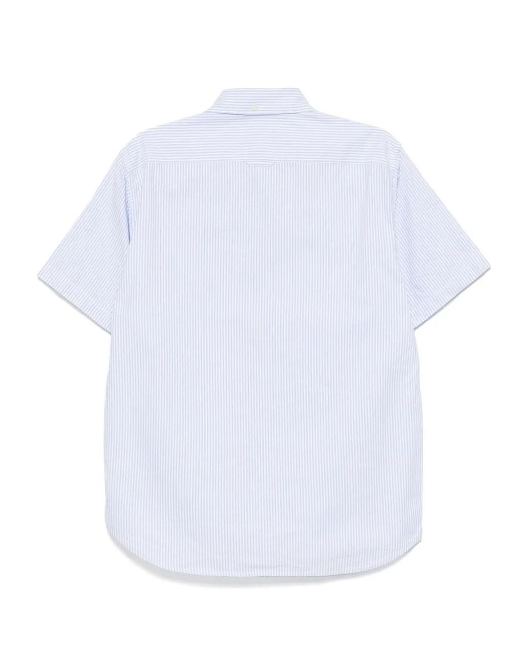 Chocoolate White Striped Shirt for men