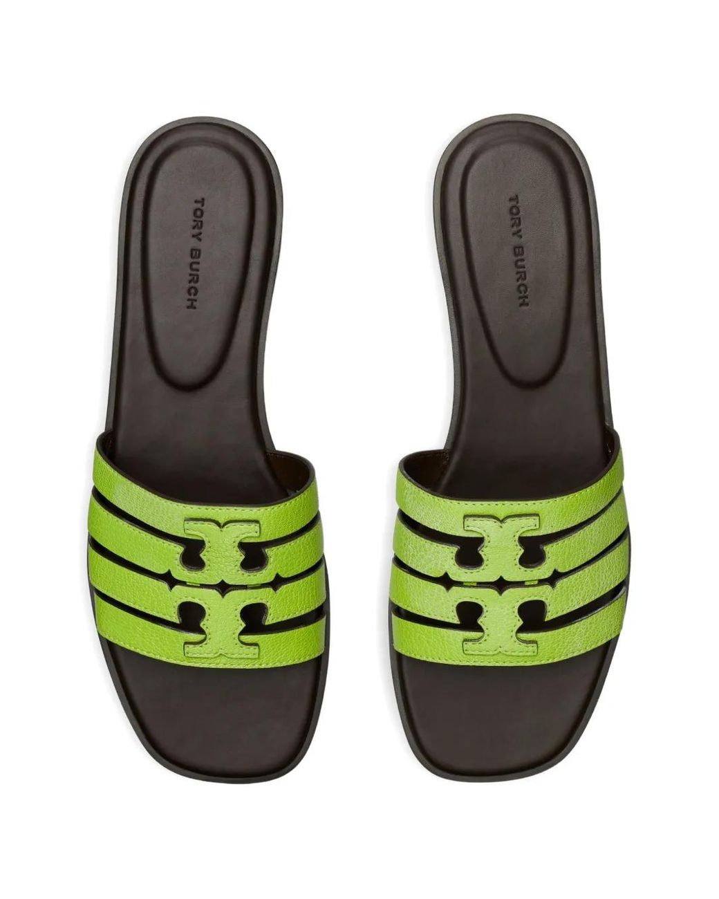Tory Burch Green Ines Sandals