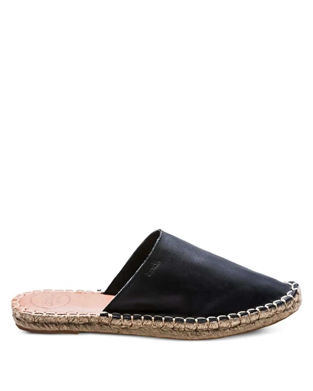 Alohas Black Espadrilles Aus Leder