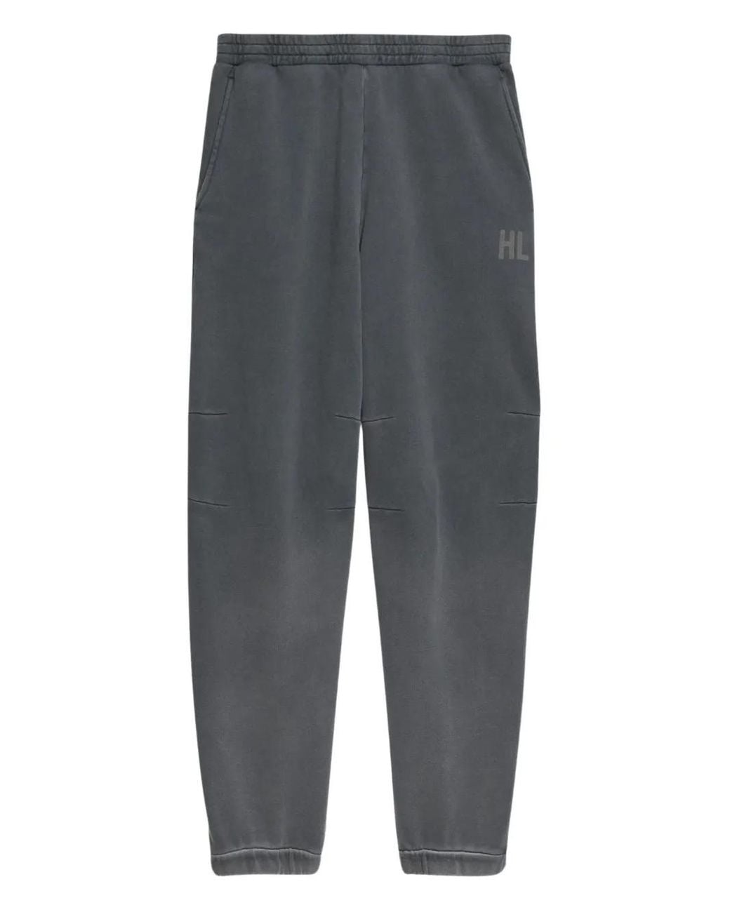 Helmut Lang Gray Cotton Track Pants for men