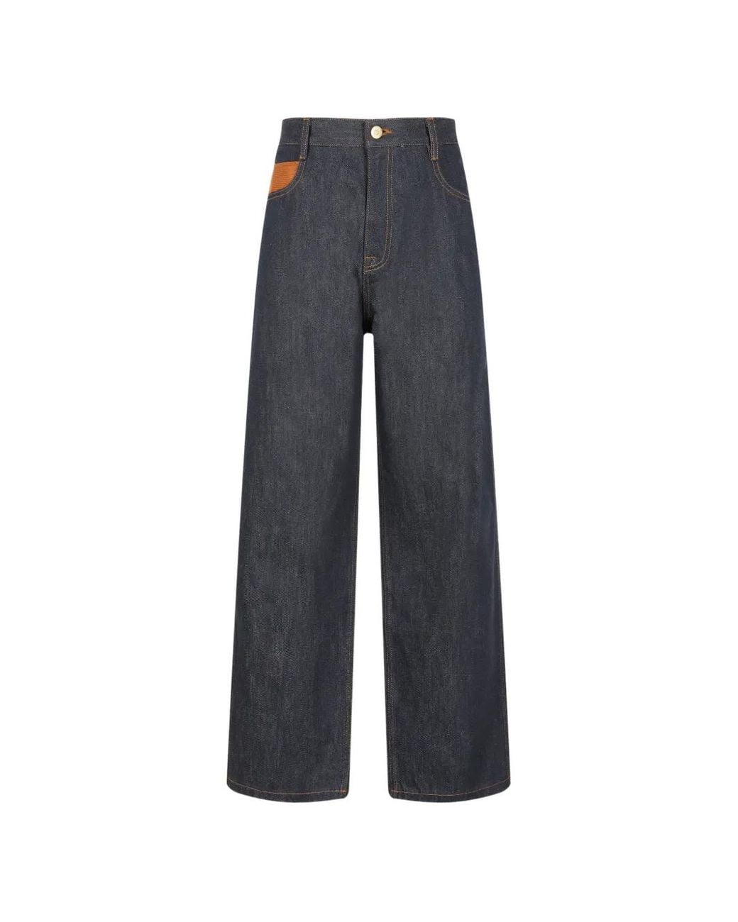 CROQUIS Blue Straight-Leg Jeans for men