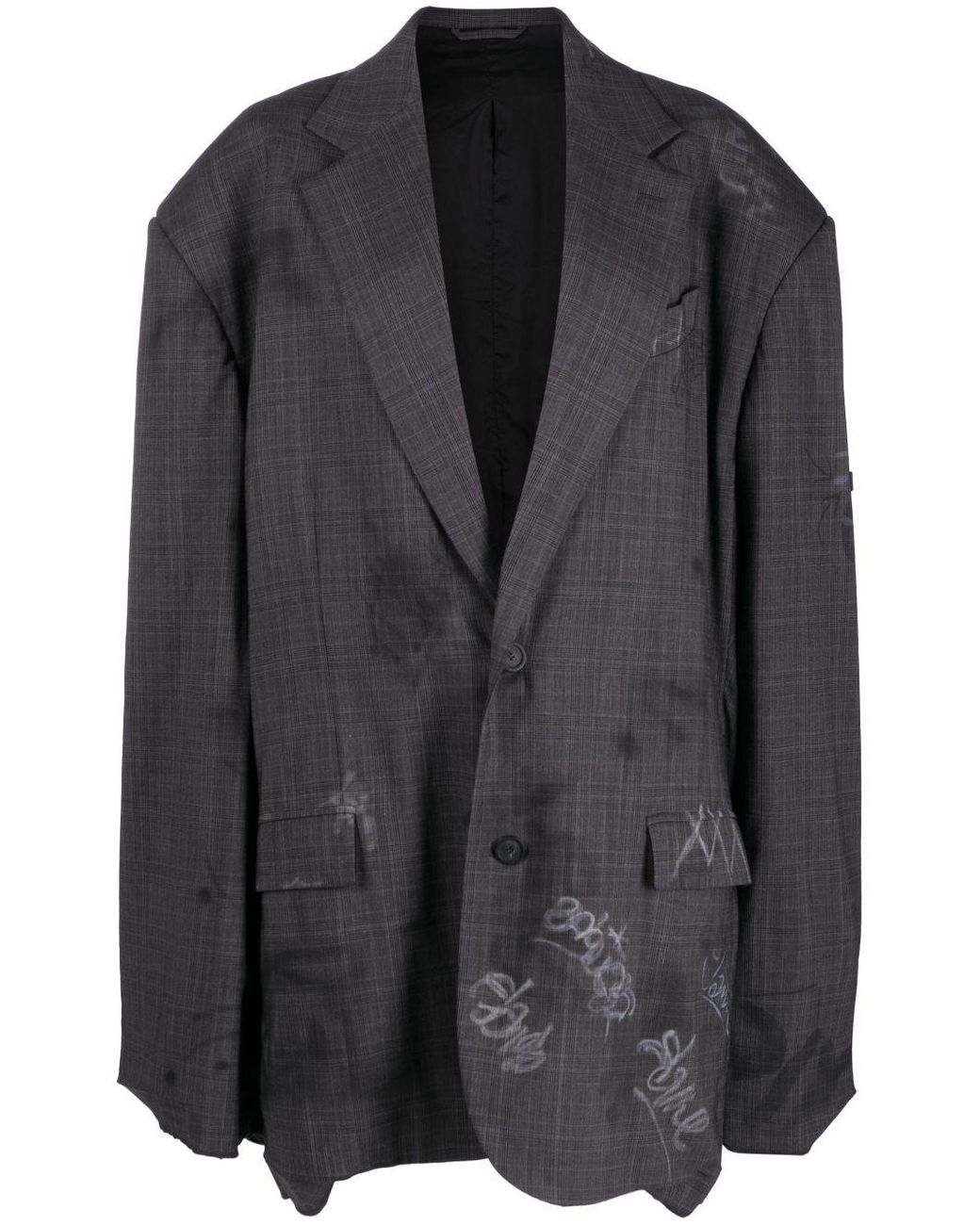 ジャケット BALENCIAGA BLACK BARATHEA OVERSIZE CINCHED BLAZER Balenciaga Black Barathe Oversize Cinched Blazer – LOZURI®