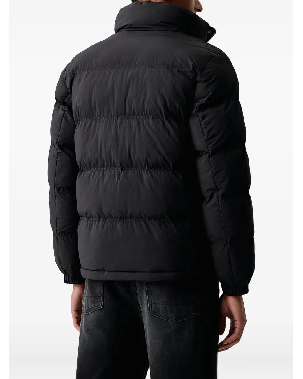 Marc O' Polo Black Quilted Puffer Jacket for men