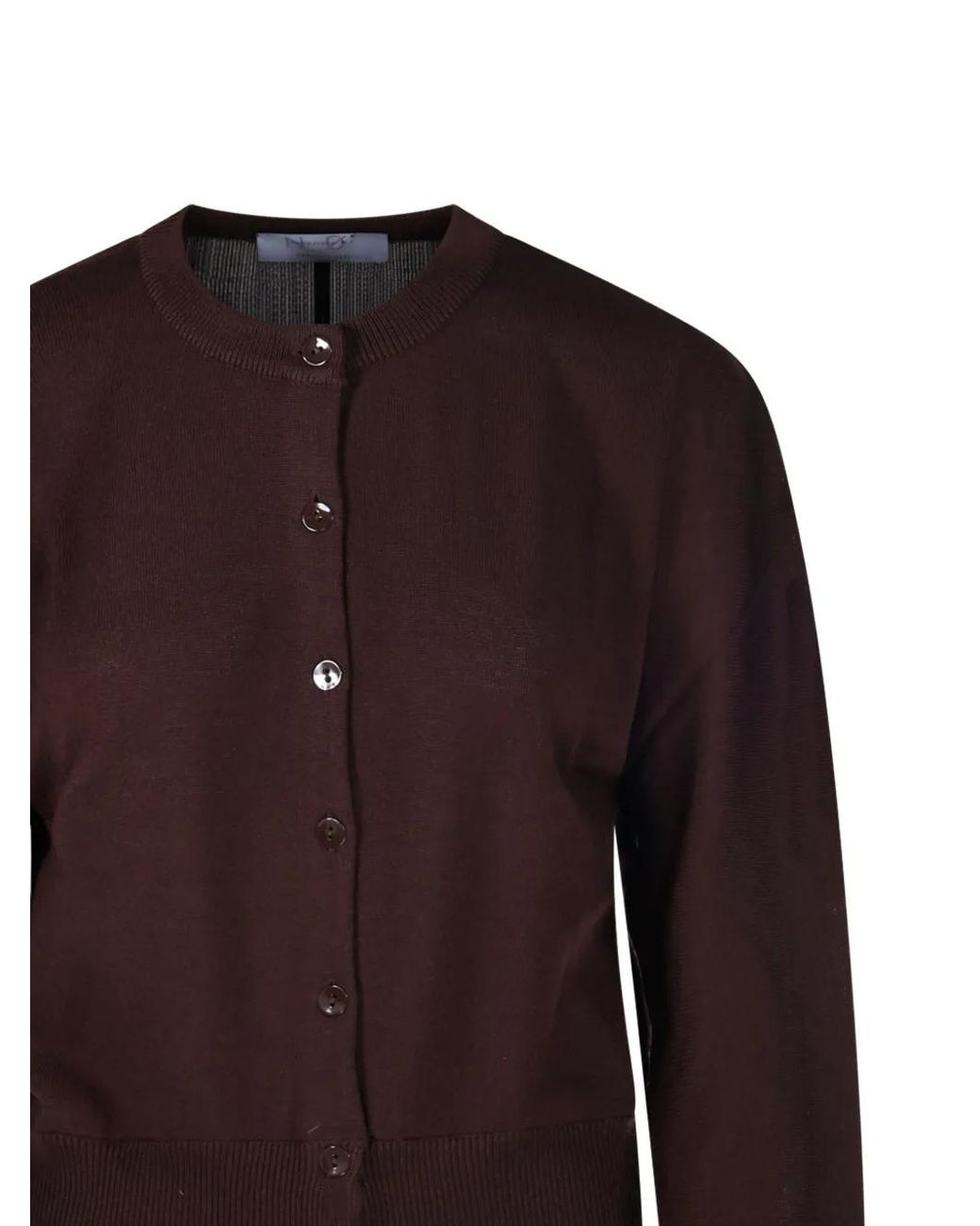 Daniele Fiesoli Brown Buttoned Cardigan