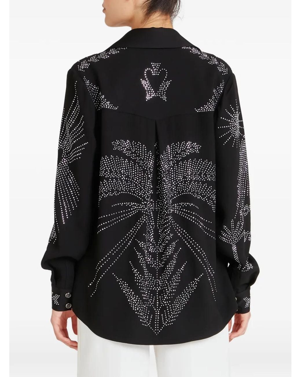 Temperley London Black Villanelle Embellished Jacket