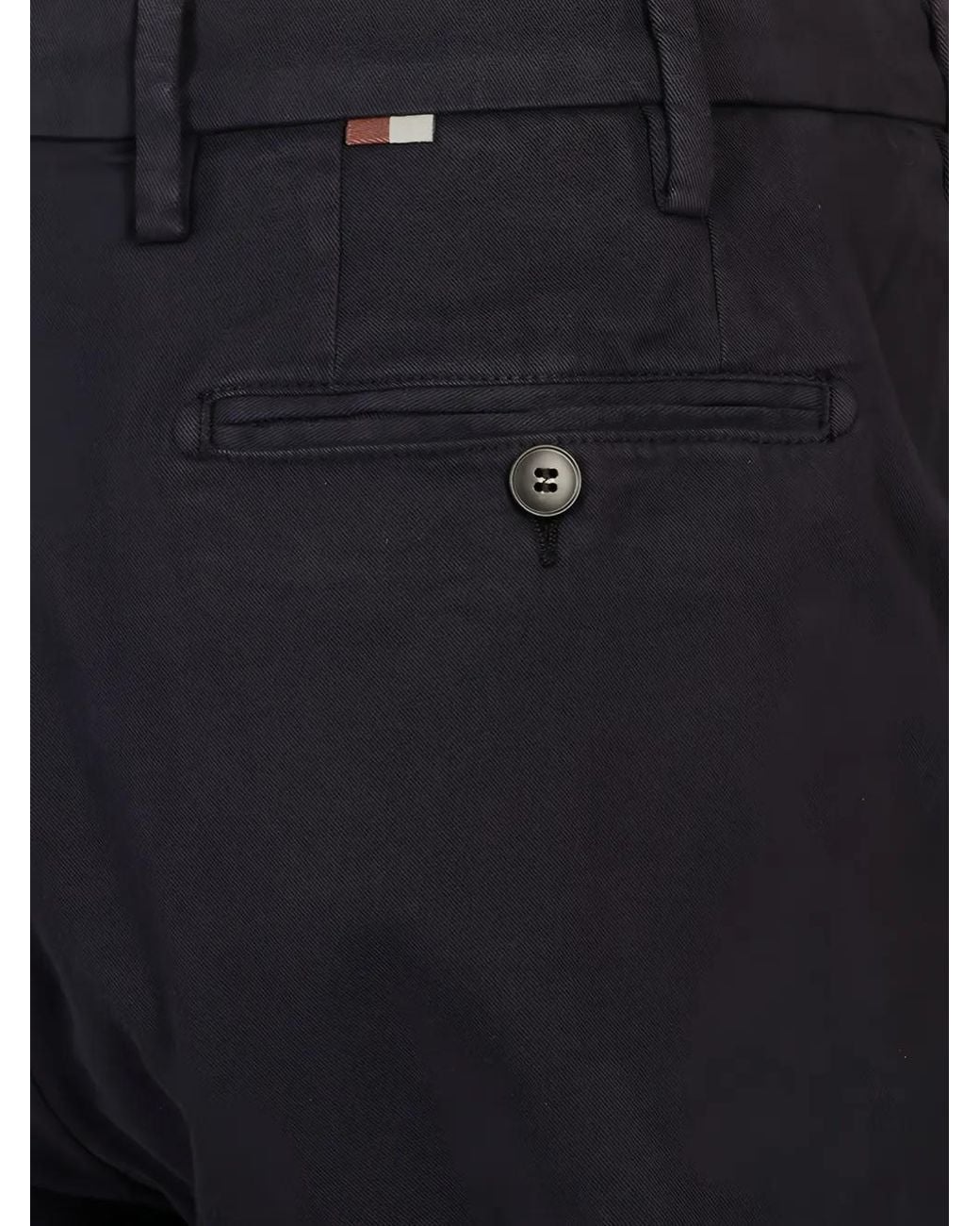 Canali Blue Tapered-Leg Chino Trousers for men