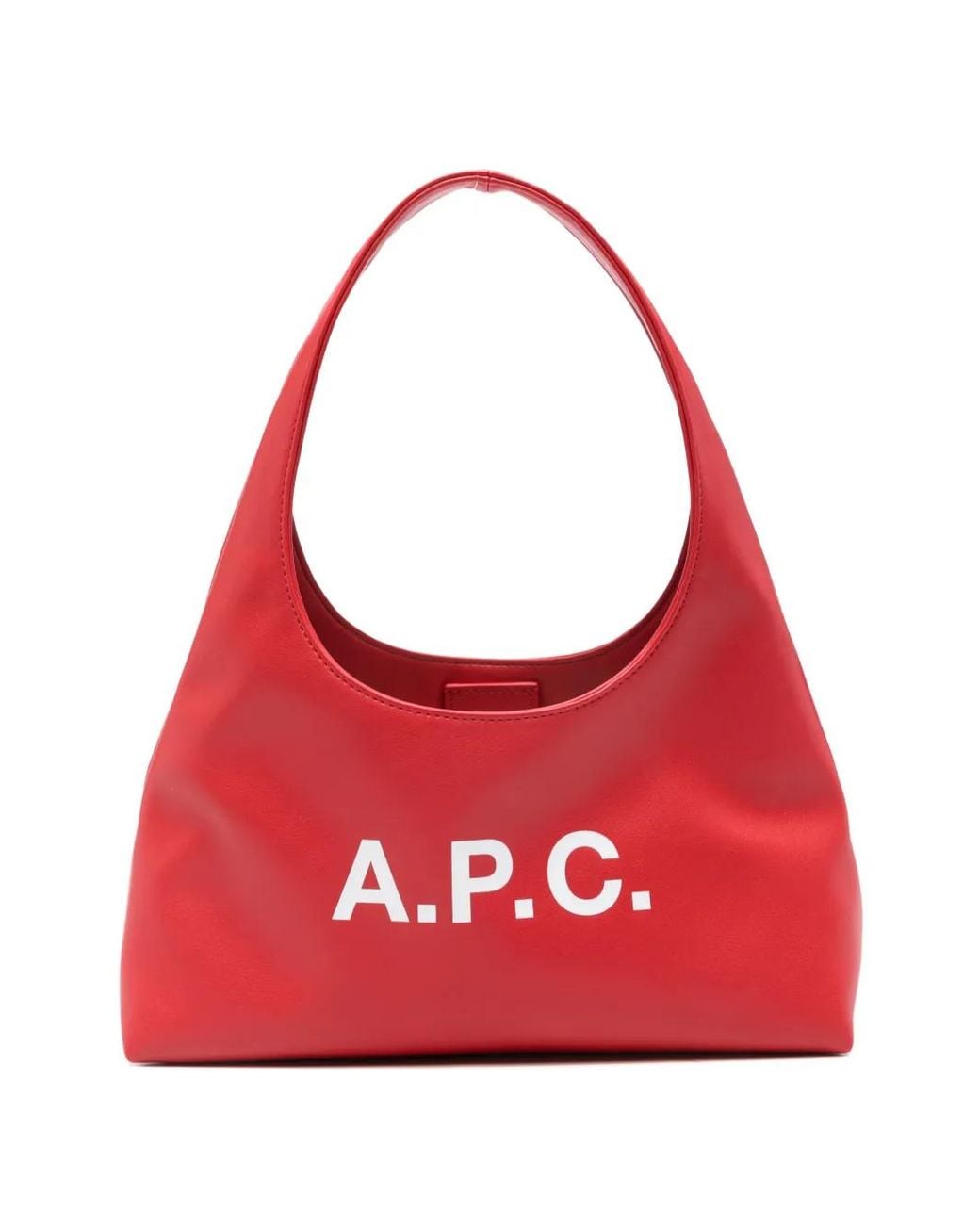 A.P.C. Red Shoulder Bags