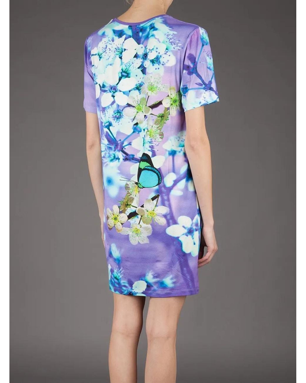 Matthew Williamson Printed Dress in het Blue