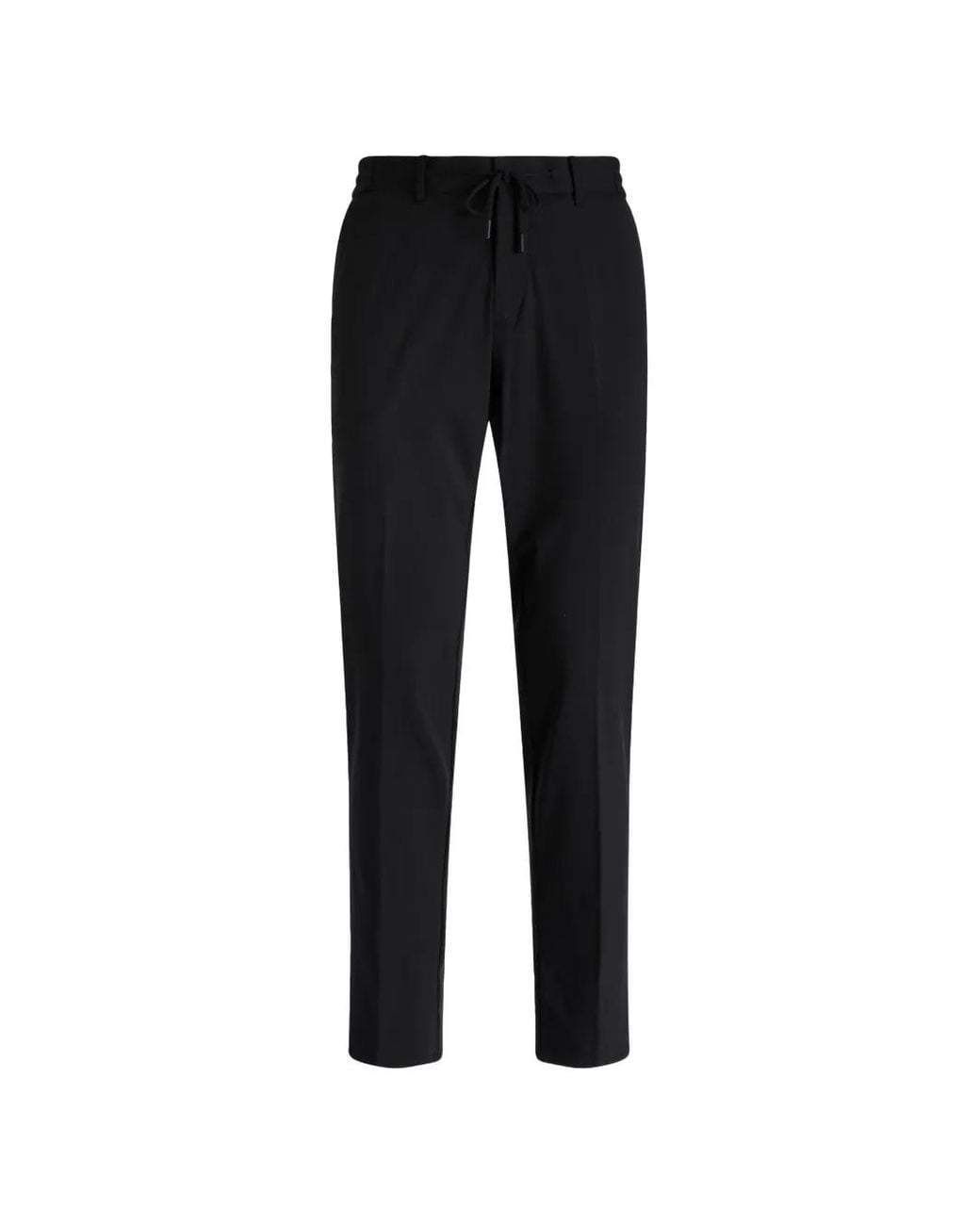 Boggi Black B Tech Stretch Nylon Pants for men