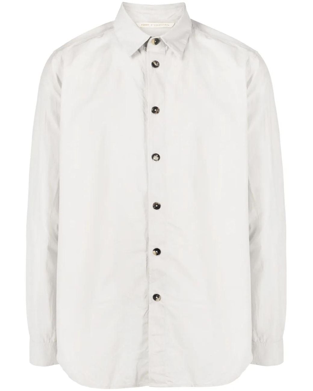 Forme D'expression White Iseg Cotton Shirt for men