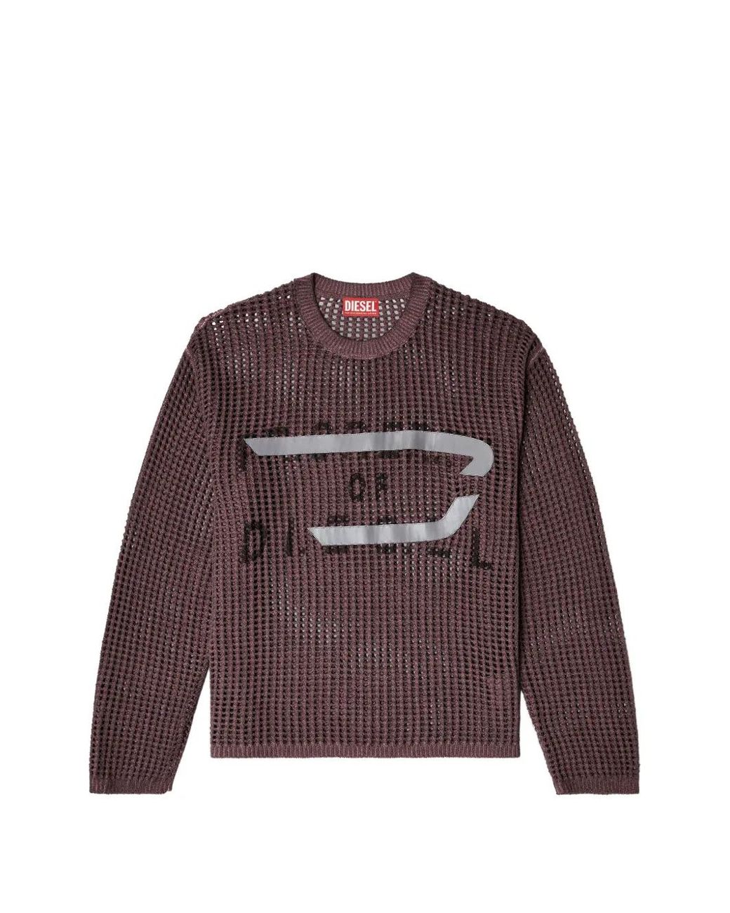 DIESEL Purple K-Roch Sweater for men