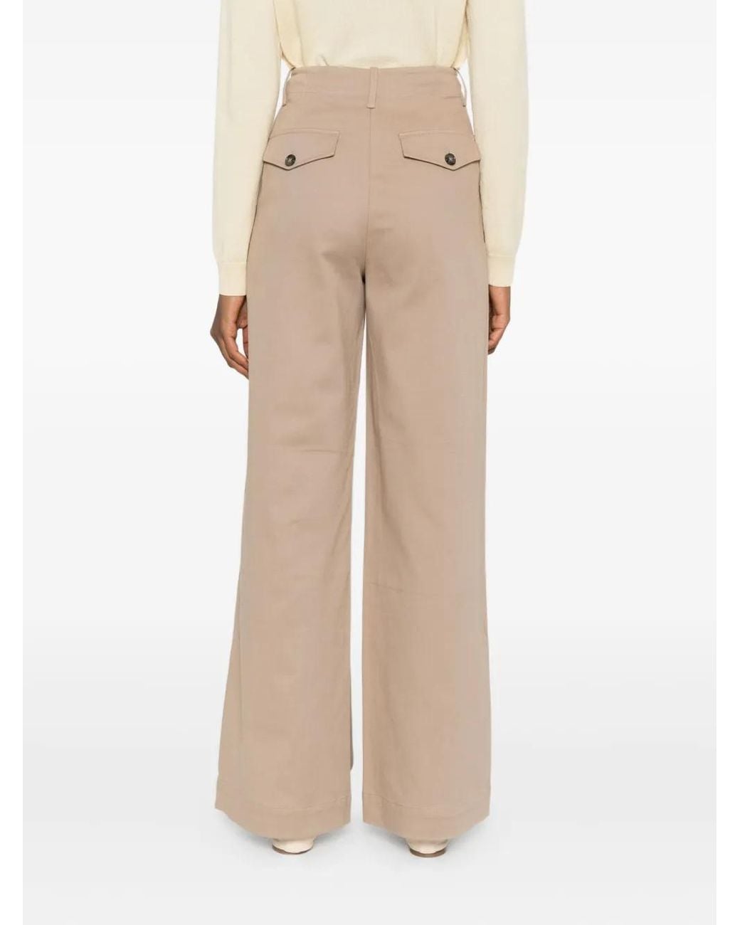 Marc O' Polo Natural Belt-Loops Trousers