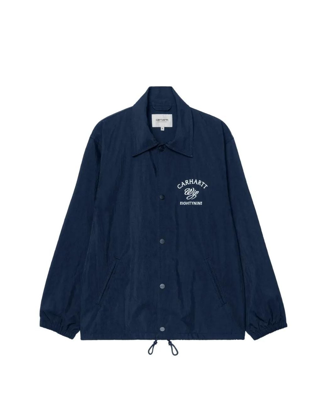 Carhartt Blue Eightynine Coach Bomber Jacket for men