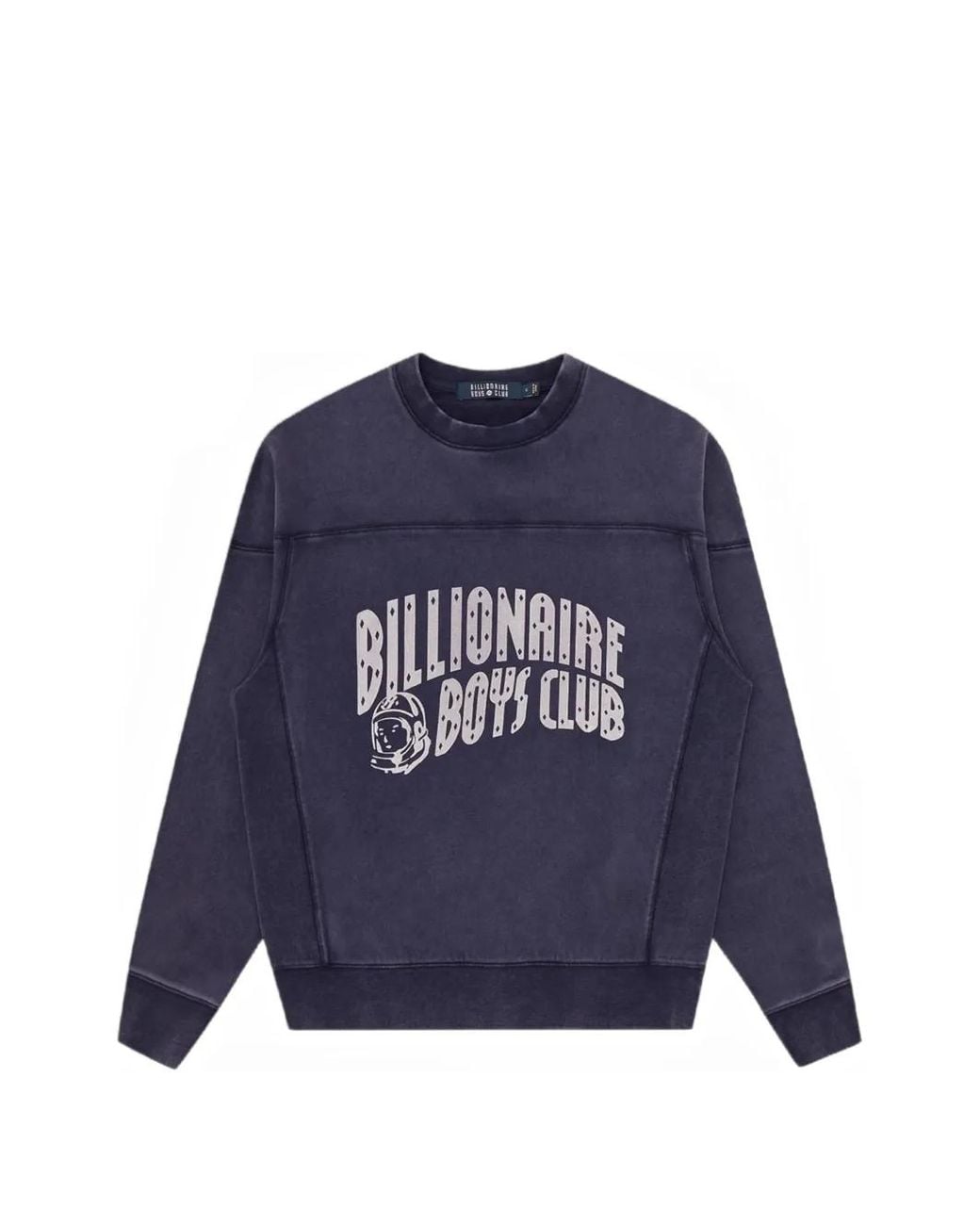 BBCICECREAM Blue Logo-Print Washed Sweatshirt for men