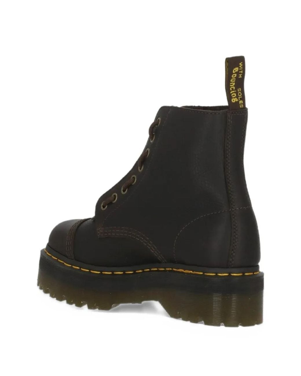 Dr. Martens Black Sinclair Platform Ankle Boots