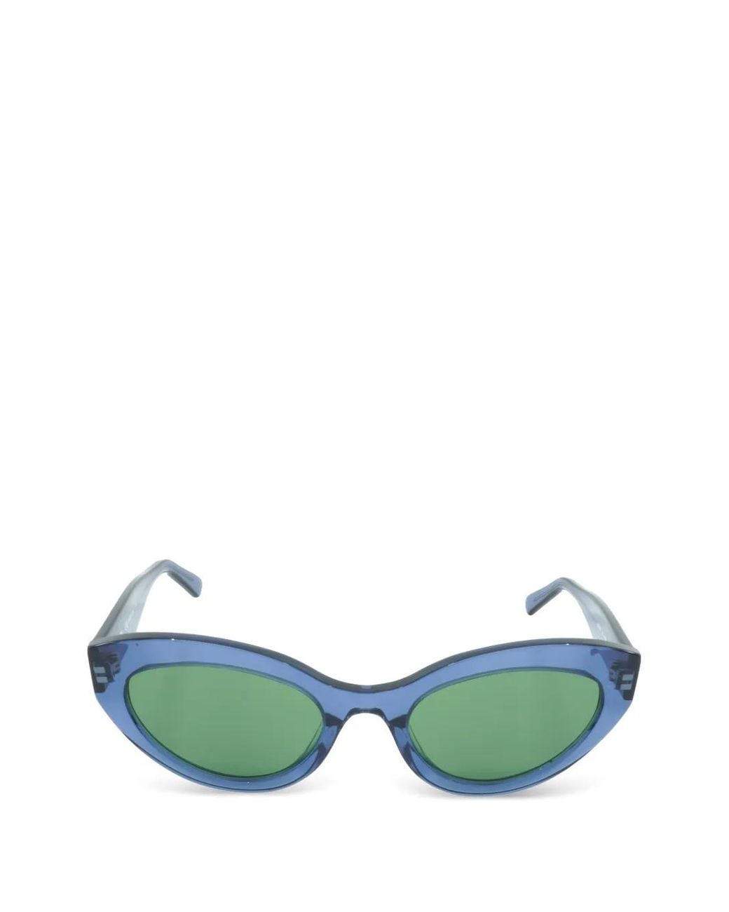 MCM Green Cat-Eye Frame Sunglasses for men