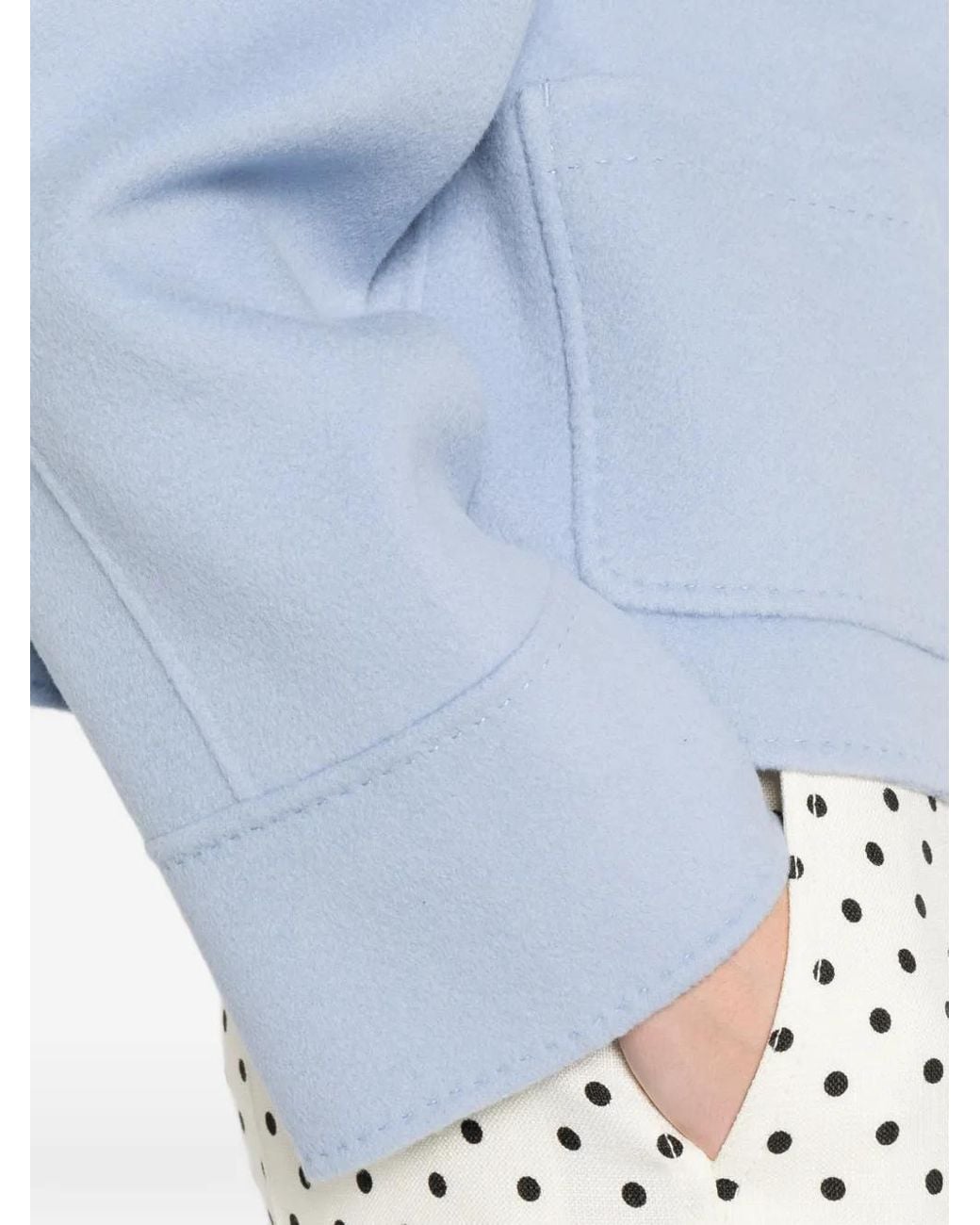 Arma Blue Patch-Pocket Jacket