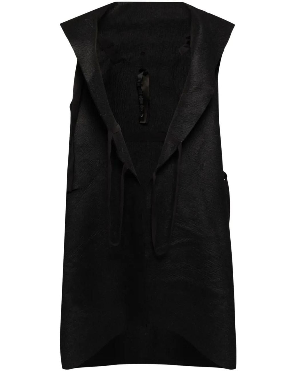 Boris Bidjan Saberi Black Single-Breasted Coat for men