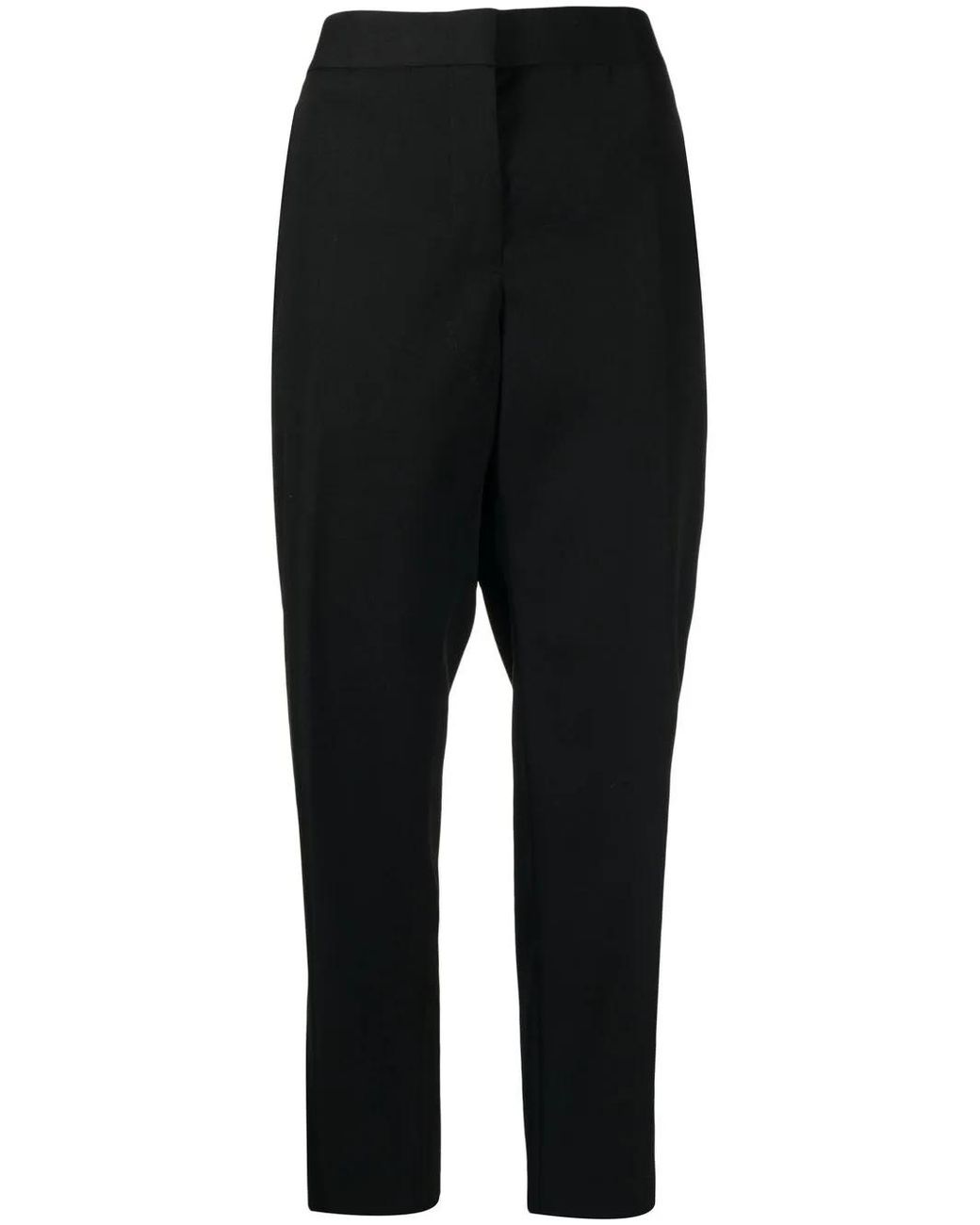 Jil Sander Black Cropped Tailored Trousers