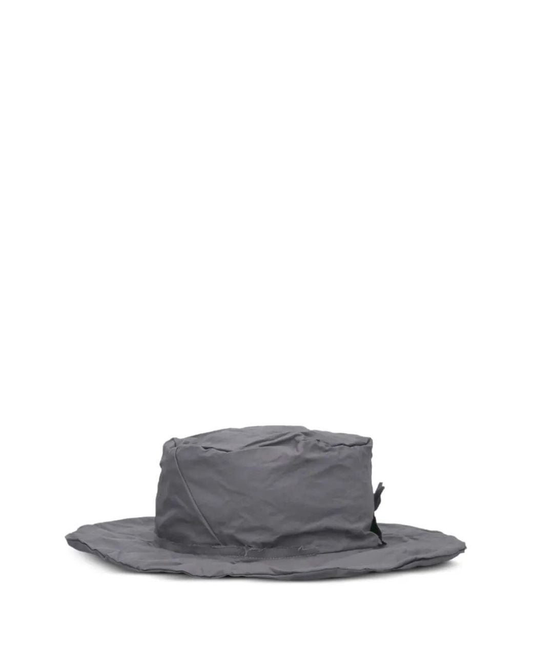Scha Gray Flower-Appliqué Hat