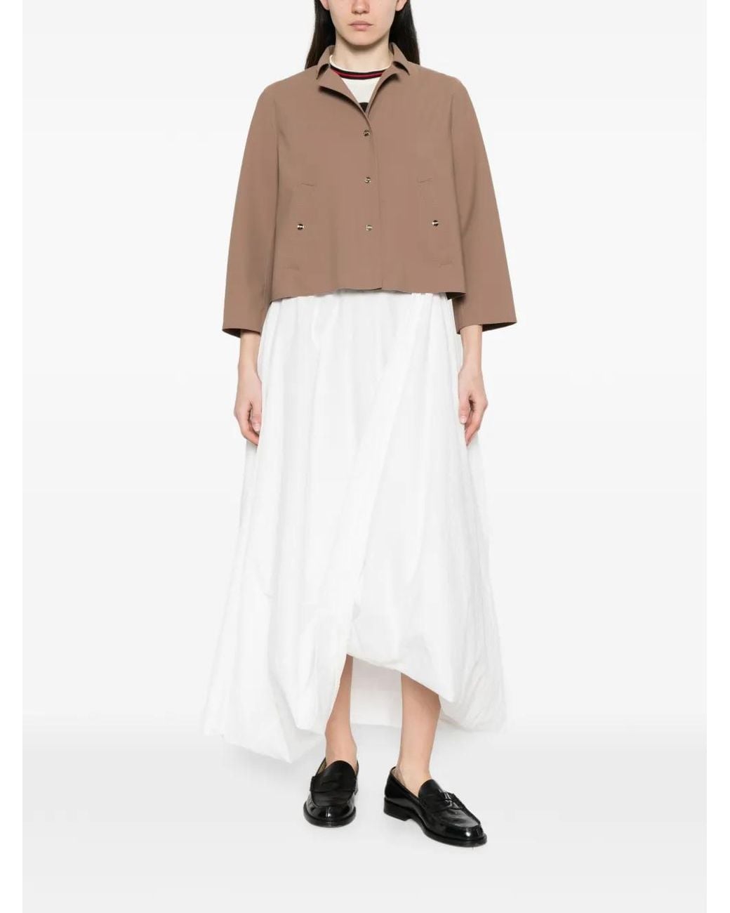 Herno Natural Buttonned Jacket