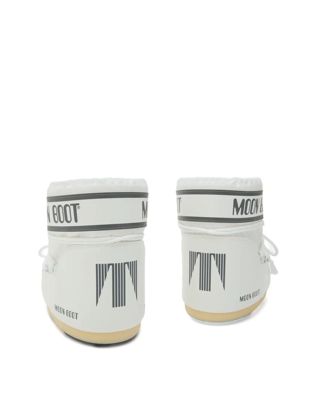 Moon Boot White Icon Low Nylon Boots