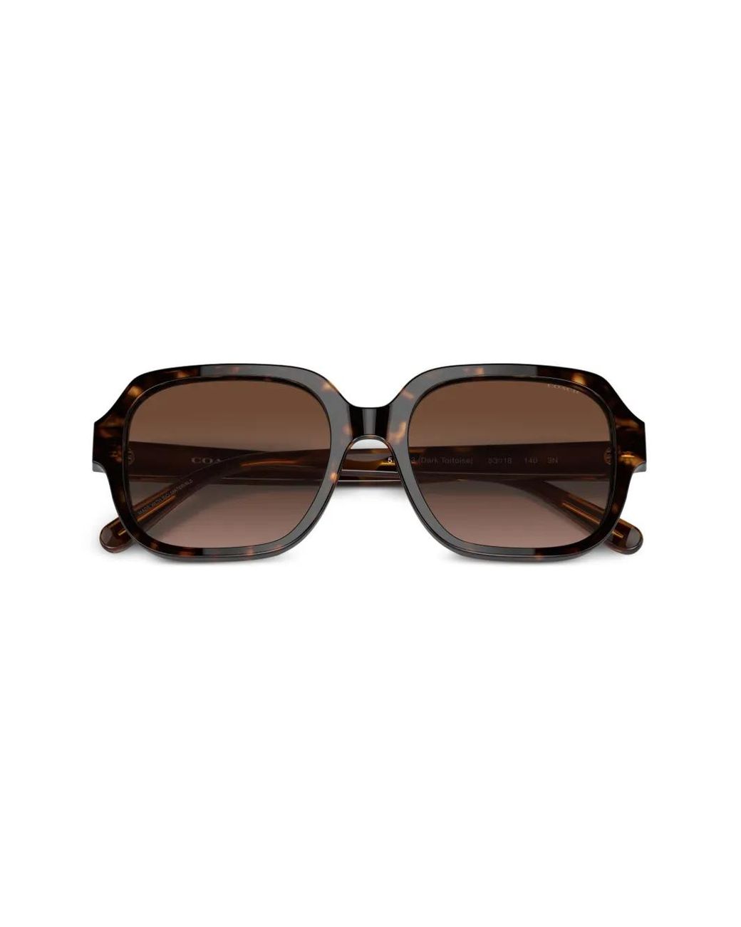 COACH Brown Hc8335U C7989 Square-Frame Sunglasses
