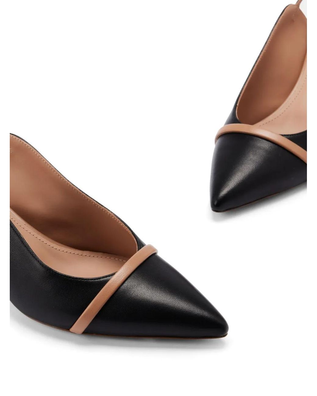 Malone Souliers Black 45Mm Leather Pumps