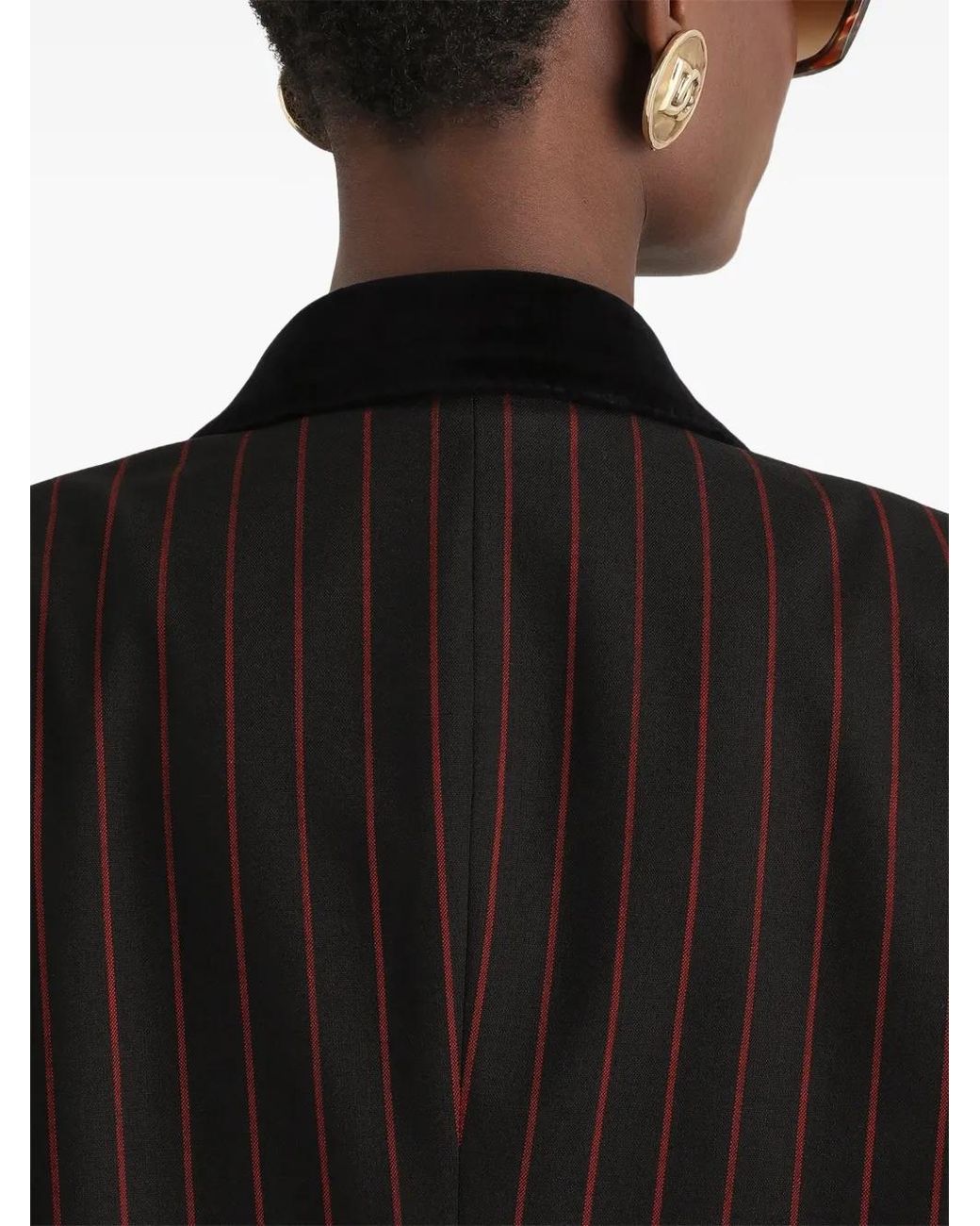 Dolce & Gabbana Black Double-Breasted Jacket