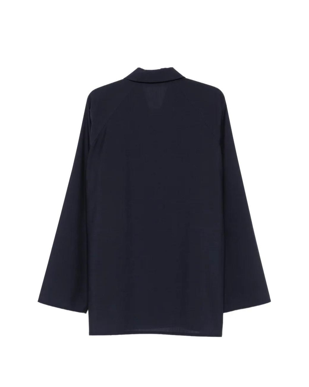 Sofie D'Hoore Blue Raglan-Sleeve Shirt