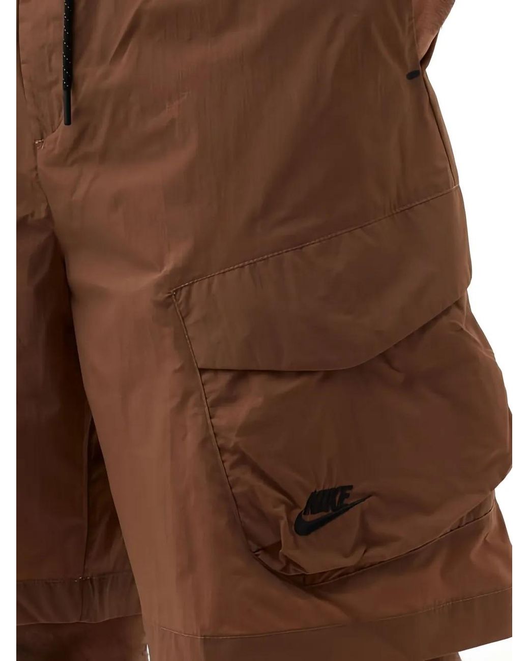 Nike Brown Utility Cargo Shorts for men