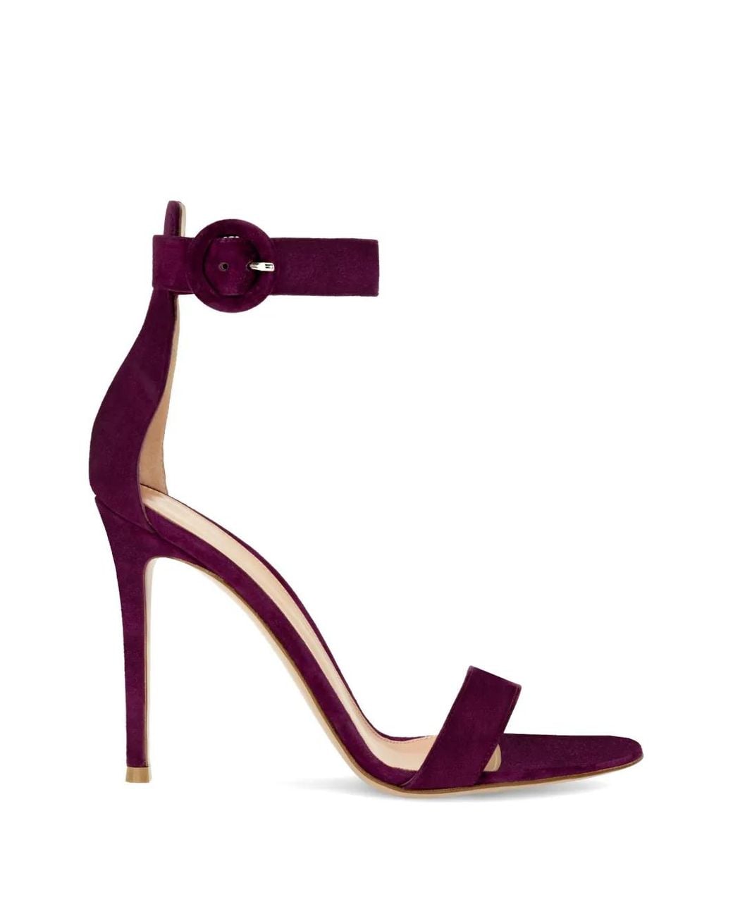 Gianvito Rossi Purple Portofino 105 Sandals
