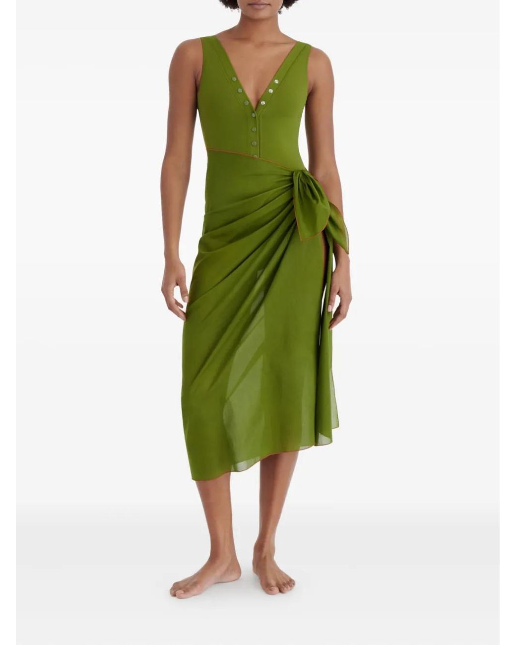 Eres Green Cabine Sarong