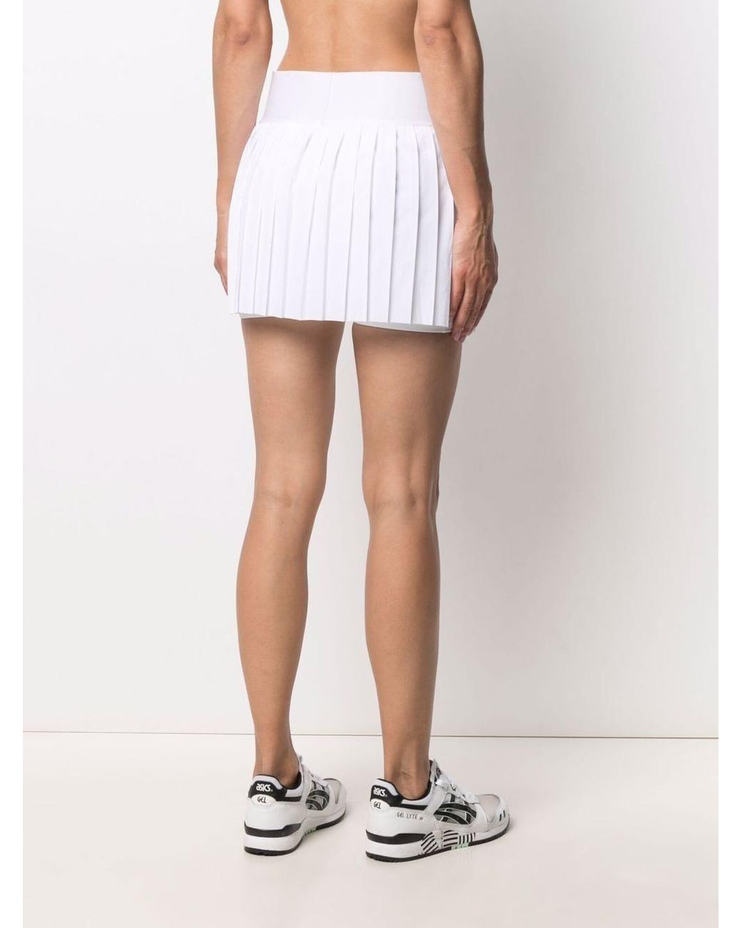 Nike Tennisrock mit Falten in Weiß | Lyst DE
