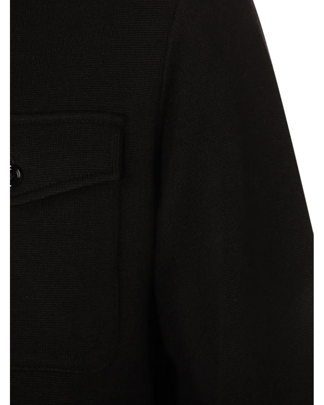 Lardini Black Breast-Pockets Wool Jacket for men