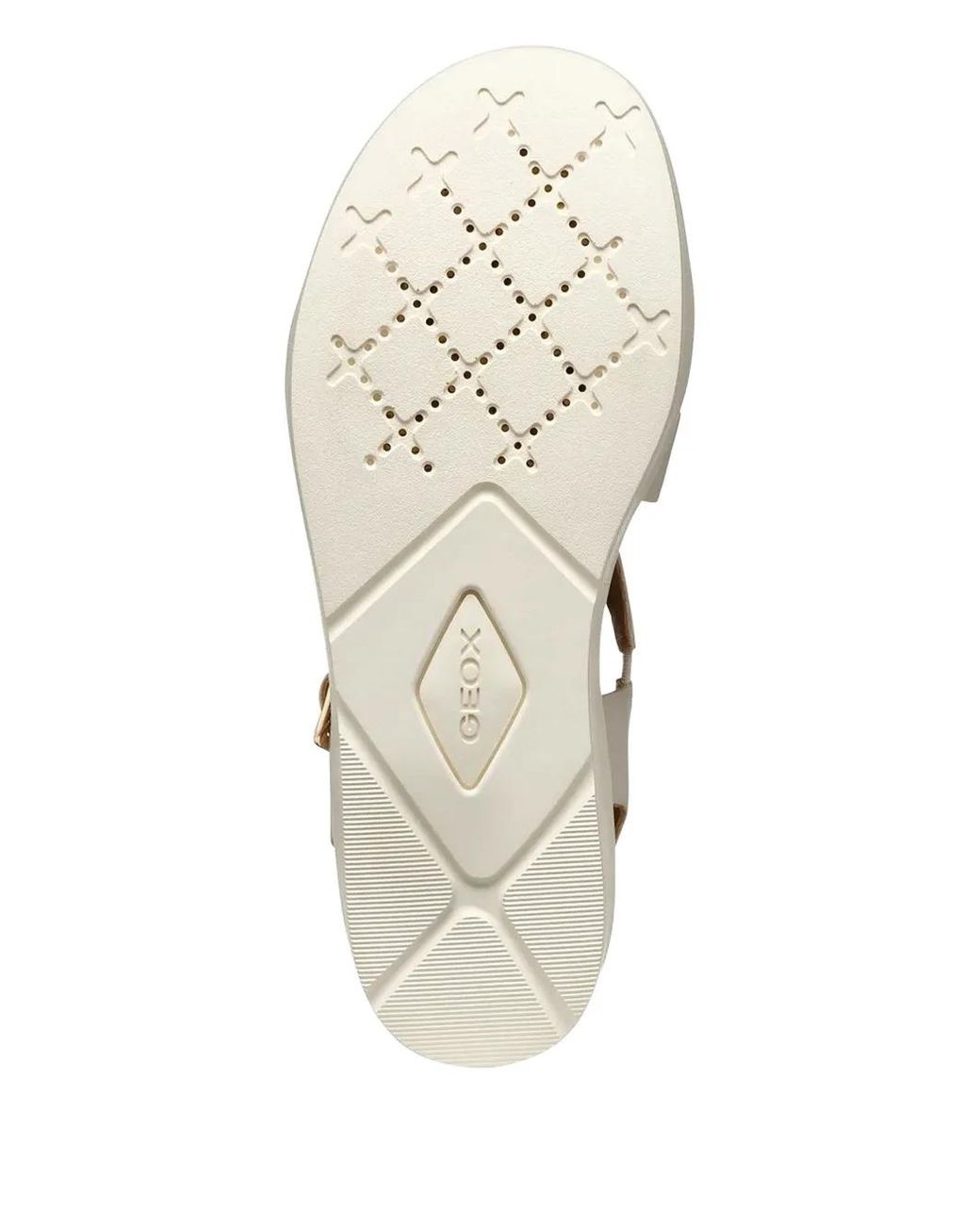 Geox Natural 60Mm Buckle-Fastening Platform Sandals