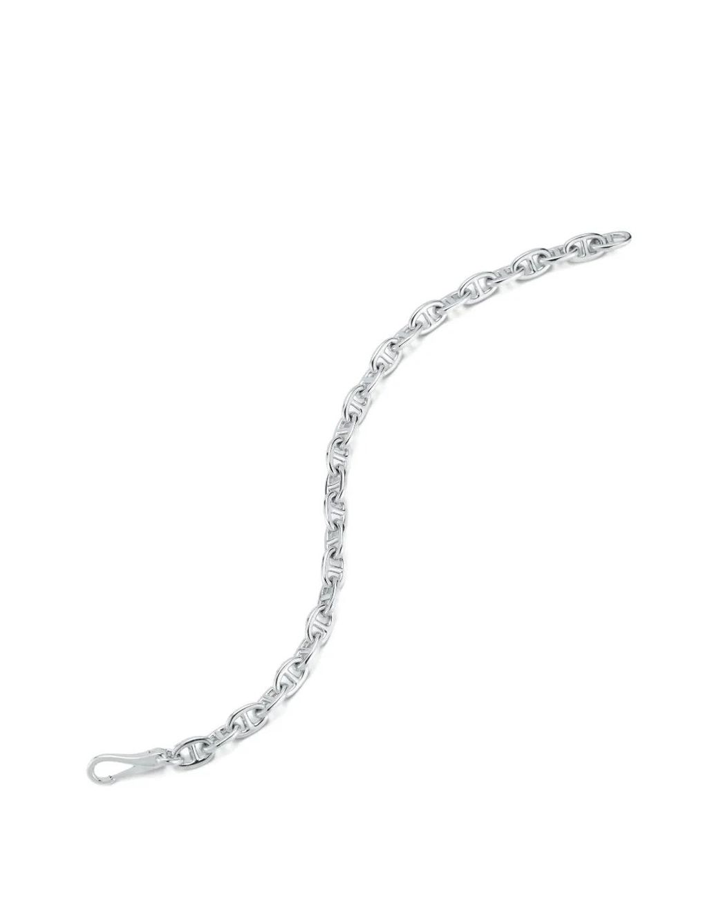 Mateo Metallic Small Anchor-Link Bracelet for men