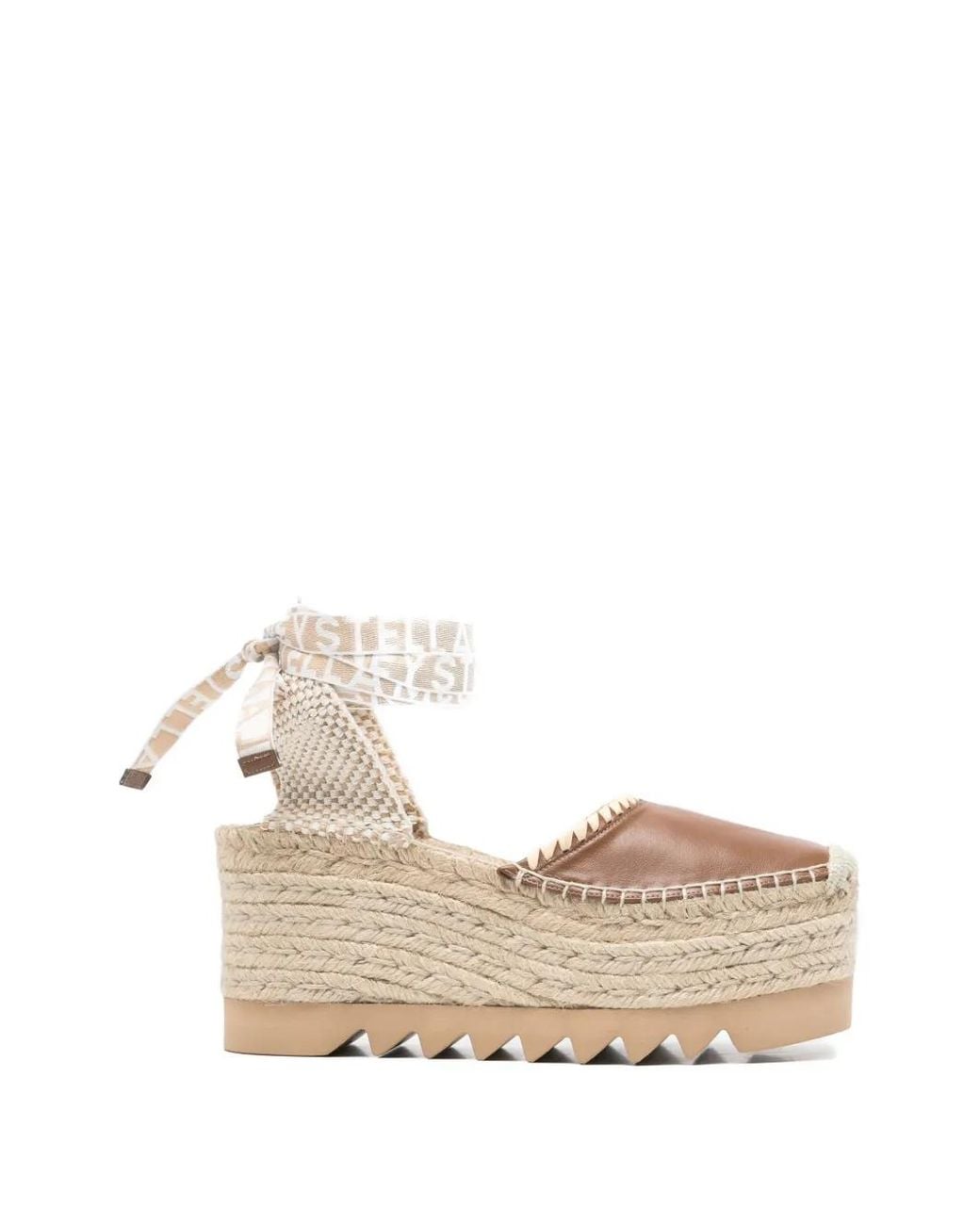 Stella McCartney White Gaia Espadrilles