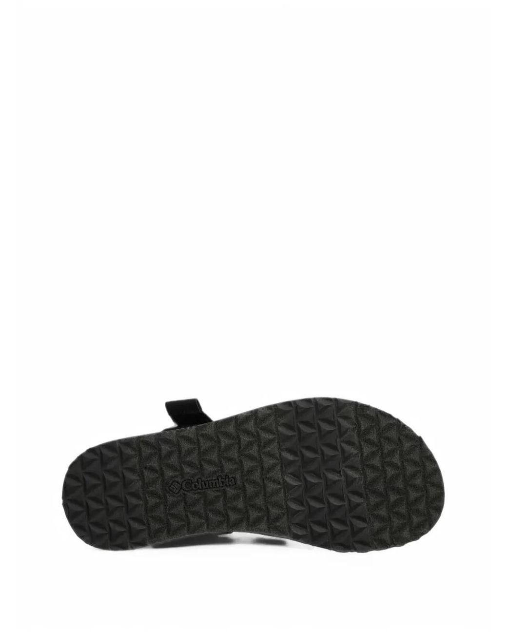 Columbia Black Alava Touch-Strap Slides