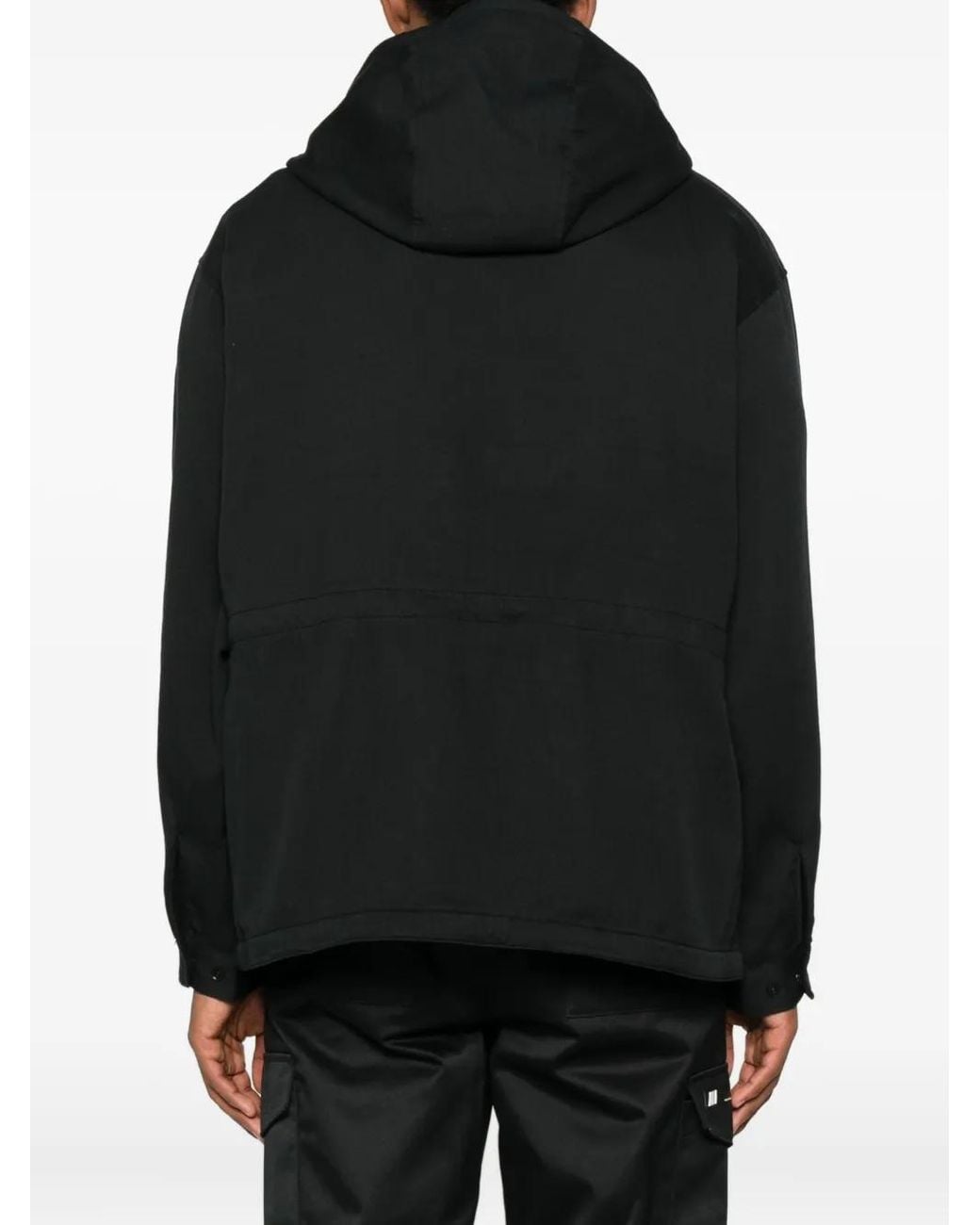 Sudadera Con Capucha Y Bolsillos (w)taps de hombre de color Black