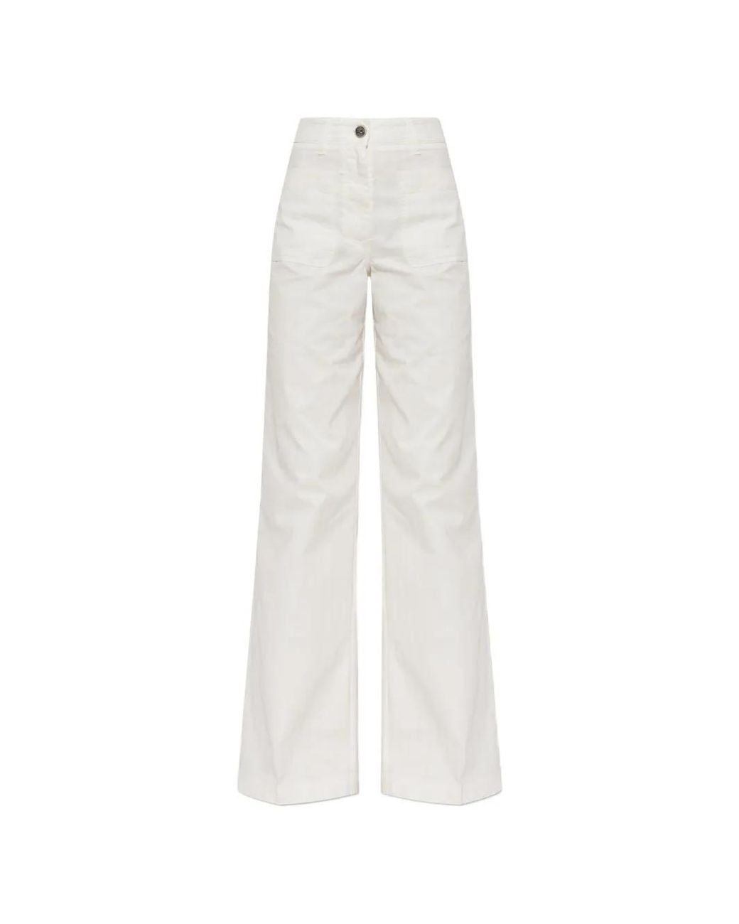 Etro White Jean À Coupe Ample