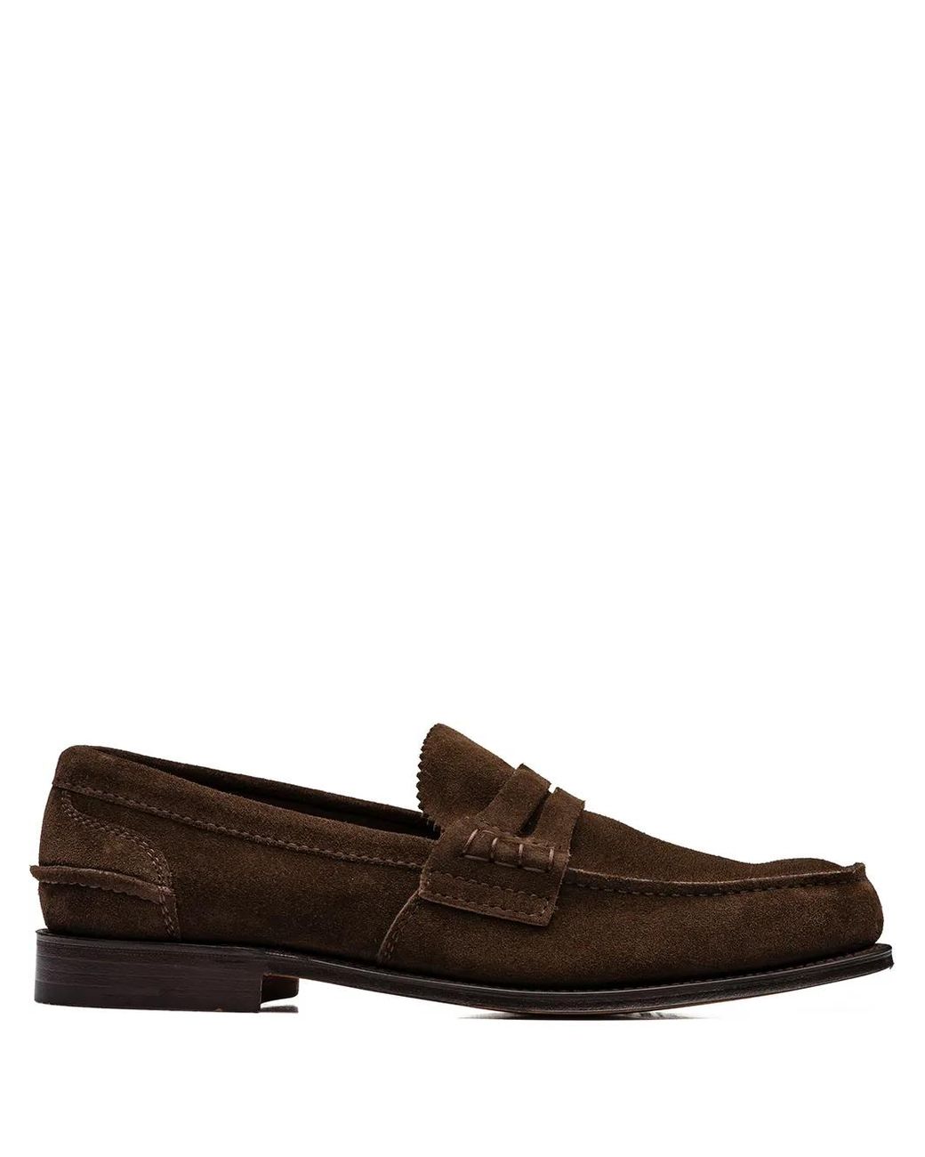 Church's Brown Pembrey Rodeo Suede Loafers for men
