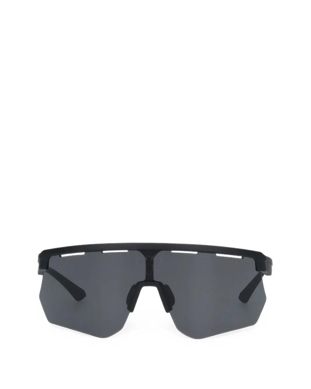 FACE HIDE Gray Lunettes De Soleil Raider À Monture Géométrique for men