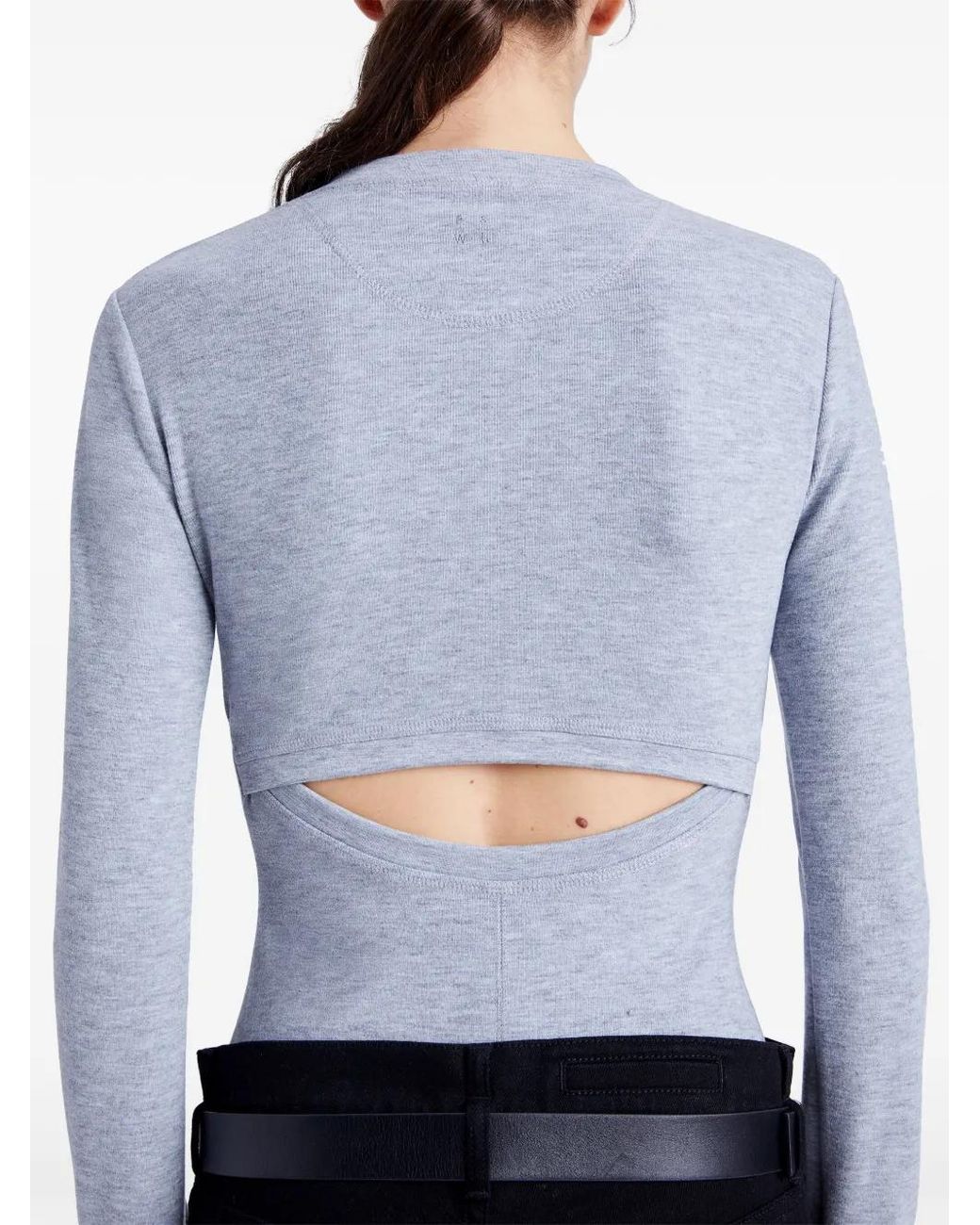 Proenza Schouler Blue Delaney Bodysuit