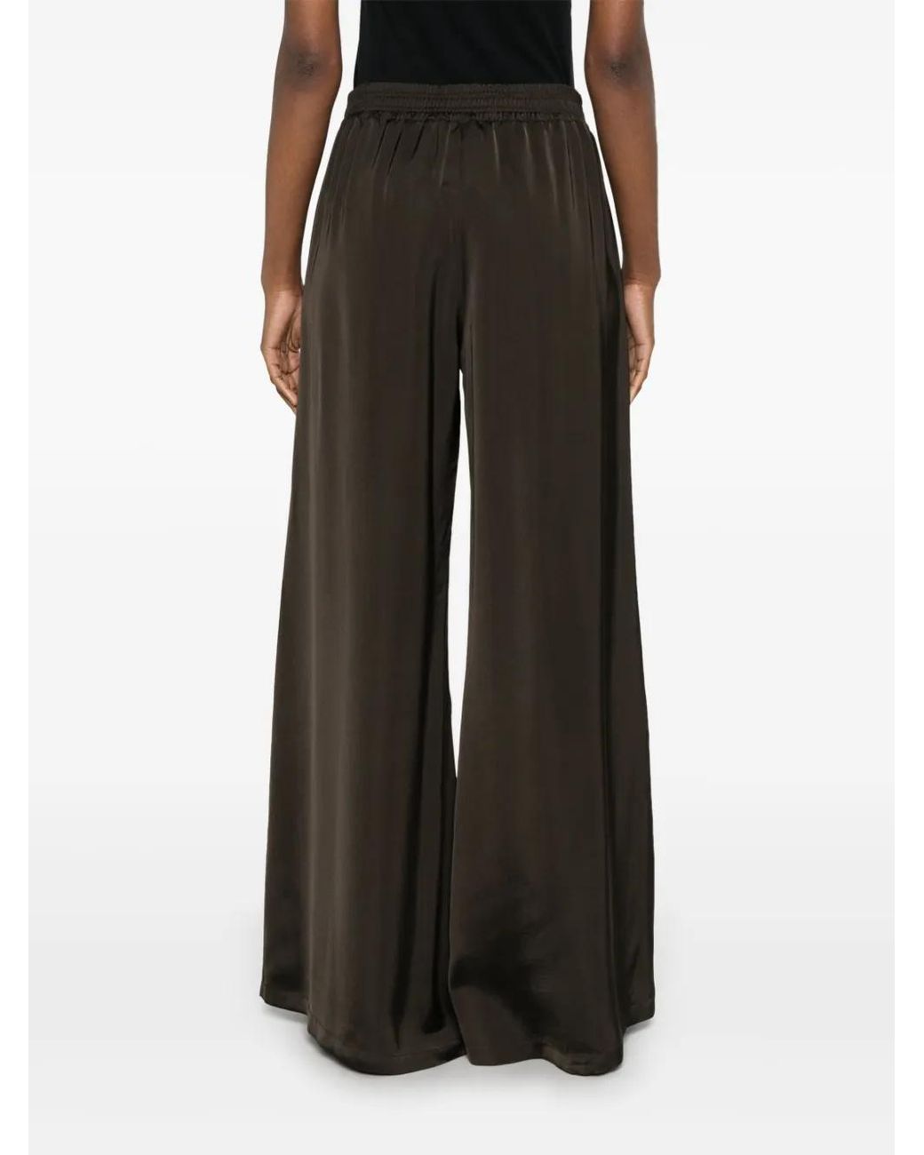 Fabiana Filippi Black Wide-Leg Palazzo Pants