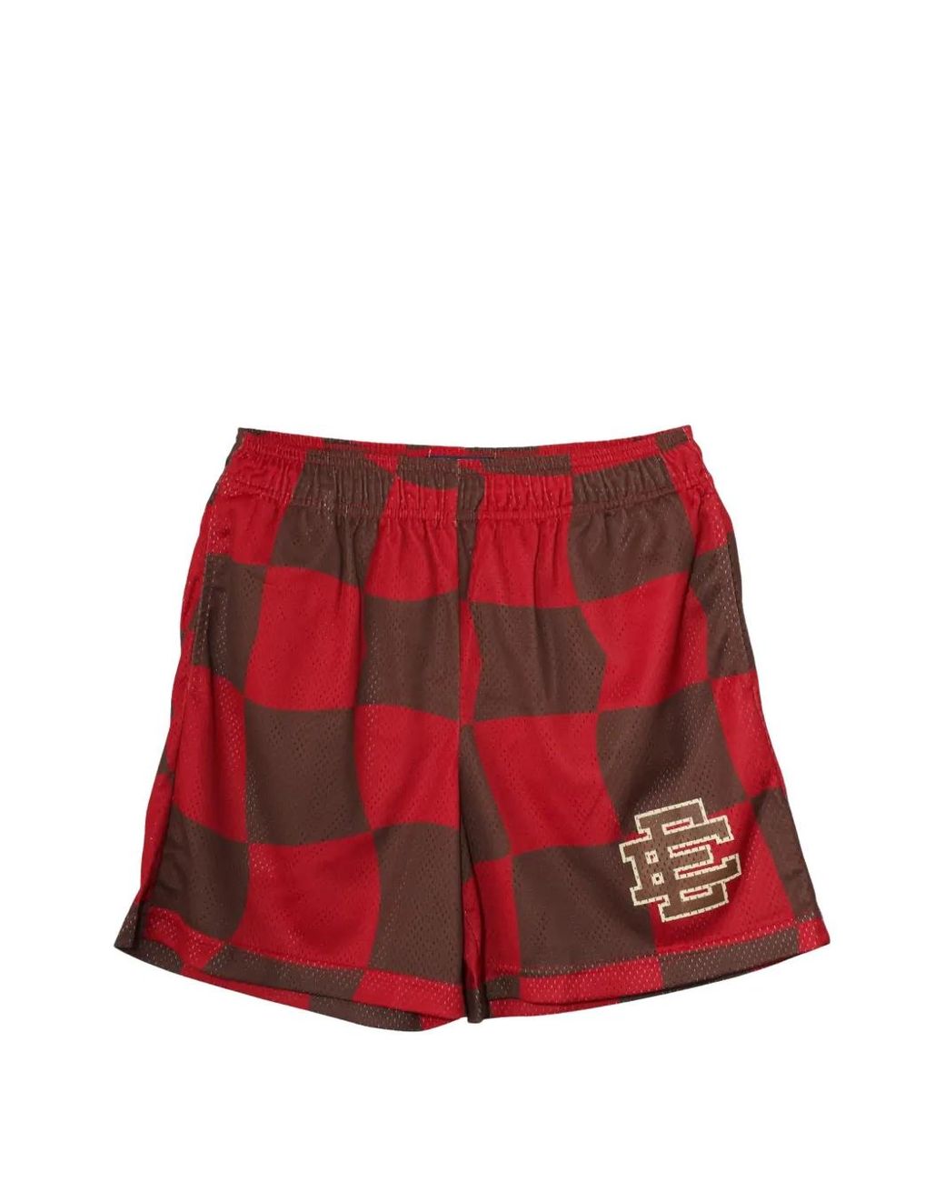 Eric Emanuel Red Short À Carreaux for men
