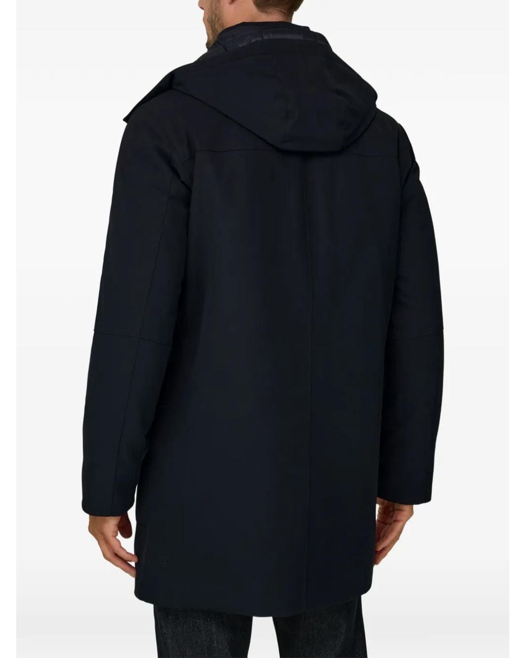 Boggi Blue Parka for men